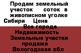 Продам земельный участок (40 соток) в живописном уголке Сибири. › Цена ­ 1 000 000 - Все города Недвижимость » Земельные участки продажа   . Вологодская обл.,Вологда г.